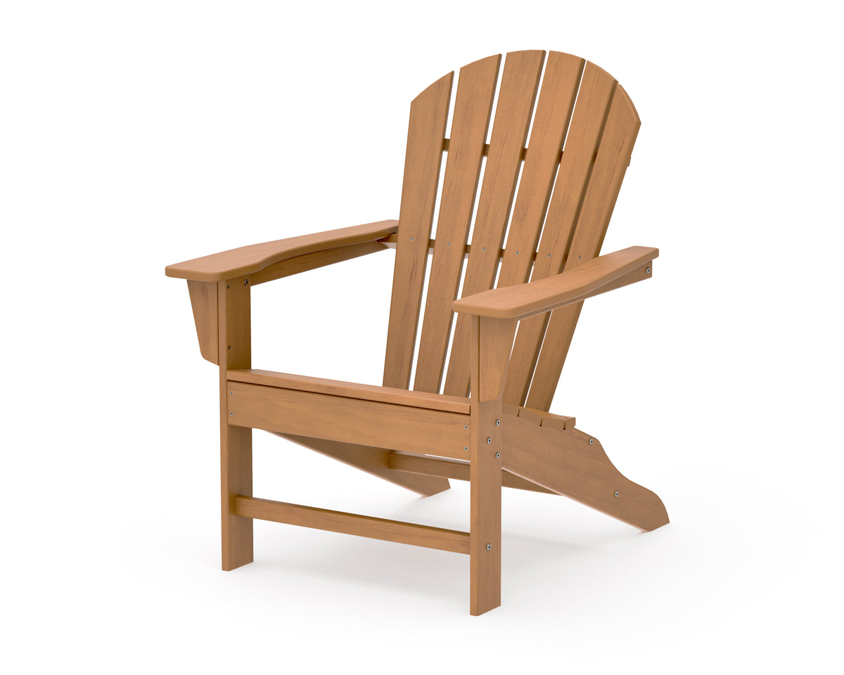 POLYWOOD South Beach Adirondack in Natural