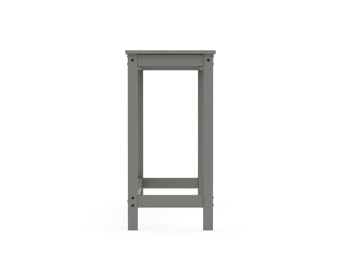 POLYWOOD Studio Balcony Counter Table angle view
