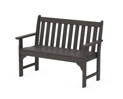 POLYWOOD Vineyard 48" Bench in Vintage Coffee
