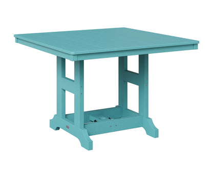 Berlin Gardens Garden Classic 44" Square Table in Aruba Blue