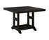 Berlin Gardens Garden Classic 44" Square Table in Black