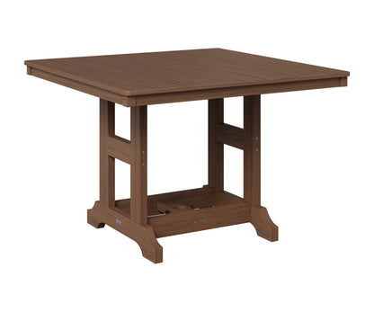 Berlin Gardens Garden Classic 44" Square Table in Brazilian Walnut