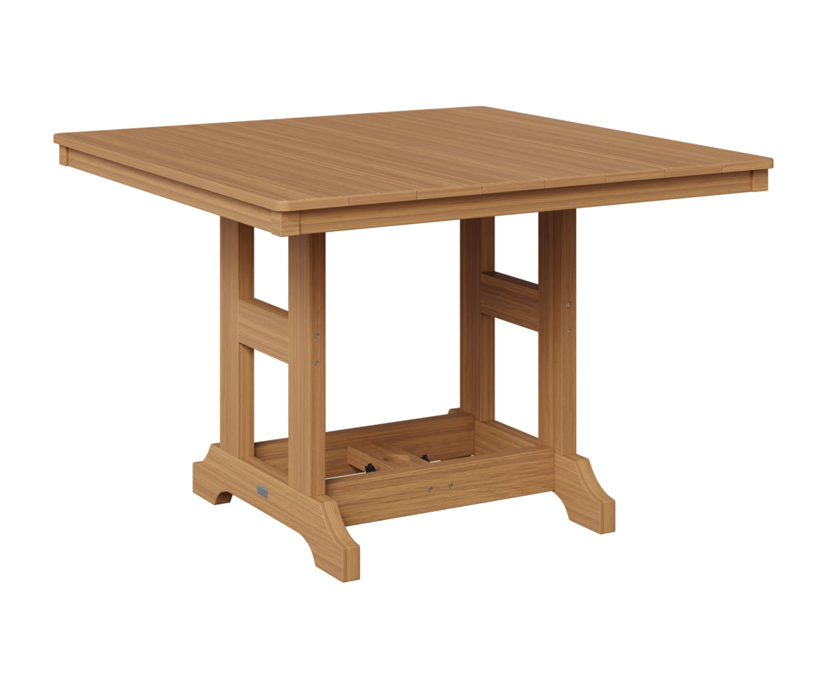 Berlin Gardens Garden Classic 44" Square Table in Natural Teak