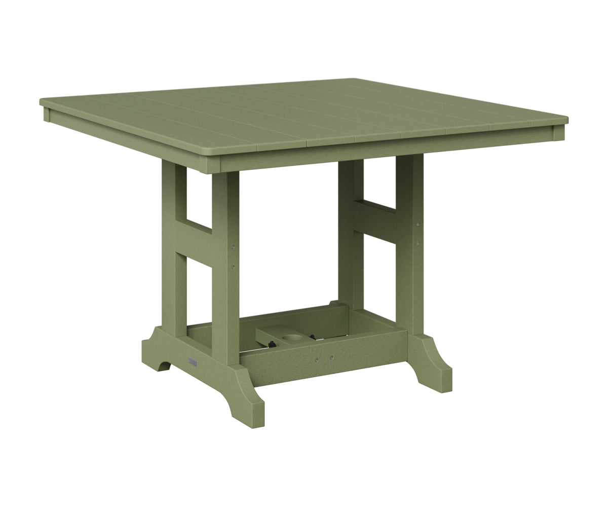 Berlin Gardens Garden Classic 44" Square Table in Sage