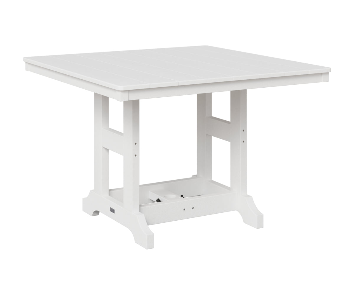 Berlin Gardens Garden Classic 44" Square Table in White