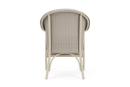 Lloyd Flanders Lloyd Loom Dining Armchair – 1x1 Weave in Linen with Hayden Sand fabric, view 7