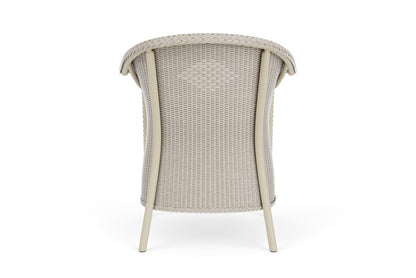 Lloyd Flanders Lloyd Loom Dining Armchair – 1x1 Weave in Linen with Hayden Sand fabric, view 7