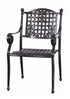 Gensun Verona Dining Chair in Carbon