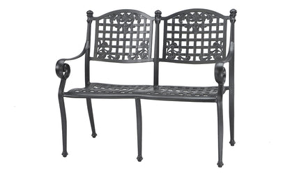 Gensun Verona Bench in Carbon