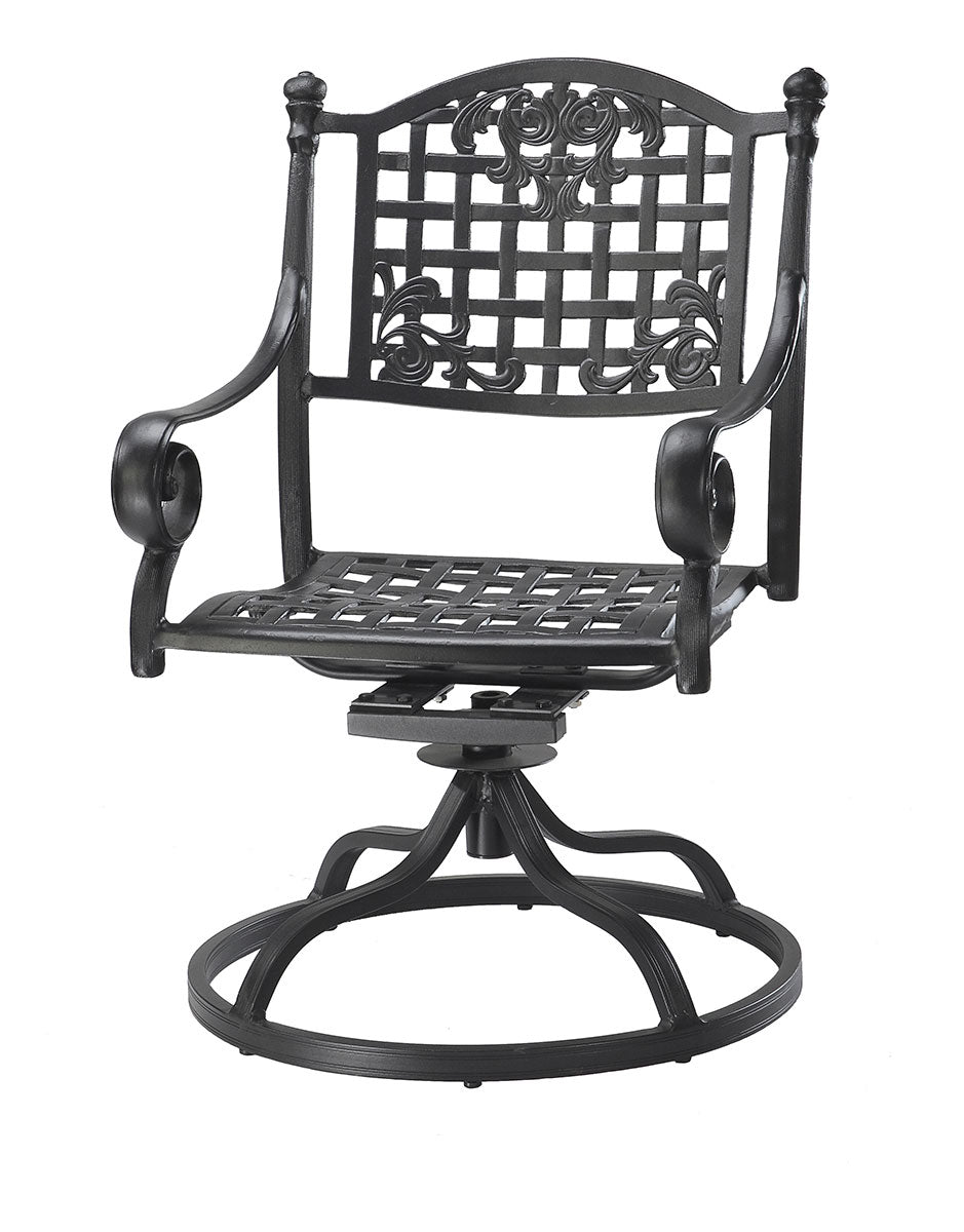 Gensun Verona Swivel Rocker in Carbon