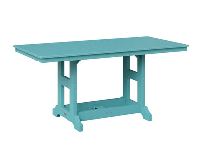 Berlin Gardens Garden Classic 33" x 66" Rectangular Table in Aruba Blue