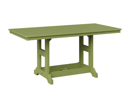Berlin Gardens Garden Classic 33" x 66" Rectangular Table in Kiwi Green