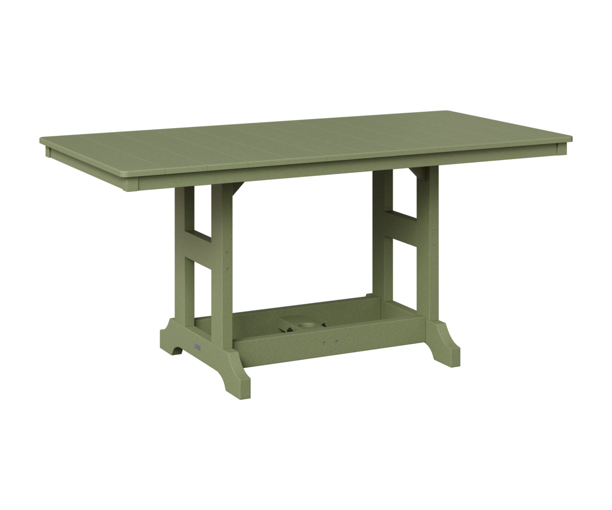 Berlin Gardens Garden Classic 33" x 66" Rectangular Table in Sage