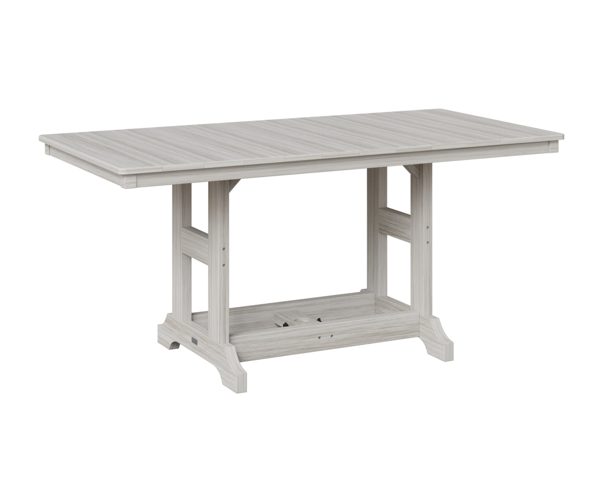 Berlin Gardens Garden Classic 33" x 66" Rectangular Table in Seashell