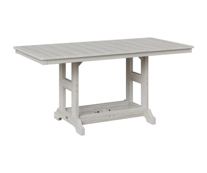 Berlin Gardens Garden Classic 33" x 66" Rectangular Table in Seashell