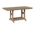 Berlin Gardens Garden Classic 33" x 66" Rectangular Table in Weatherwood