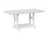 Berlin Gardens Garden Classic 33" x 66" Rectangular Table in White