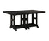 Berlin Gardens Garden Classic 44" x 72" Rectangular Table in Black