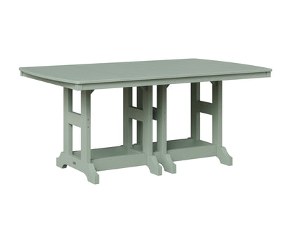 Berlin Gardens Garden Classic 44" x 72" Rectangular Table in Sea Foam