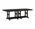 Berlin Gardens Garden Classic 44" x 96" Rectangular Table in Black