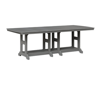 Berlin Gardens Garden Classic 44" x 96" Rectangular Table in Driftwood Gray