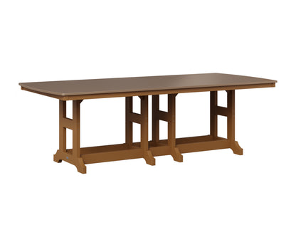 Berlin Gardens Garden Classic 44" x 96" Rectangular Table in Cedar, Hammered Bronze top