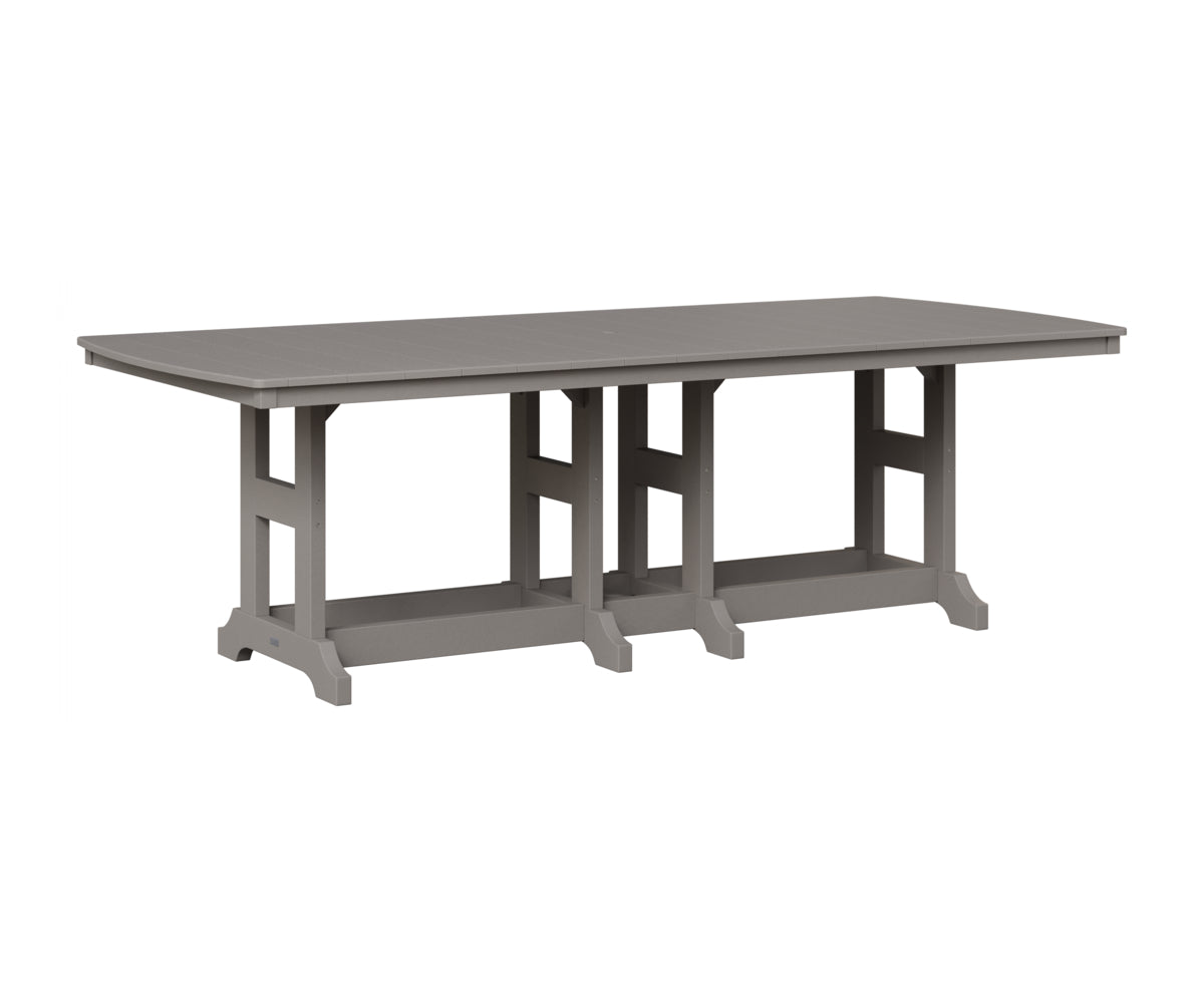Berlin Gardens Garden Classic 44" x 96" Rectangular Table in Light Gray