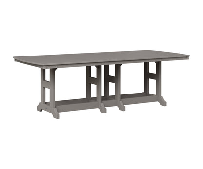 Berlin Gardens Garden Classic 44" x 96" Rectangular Table in Light Gray