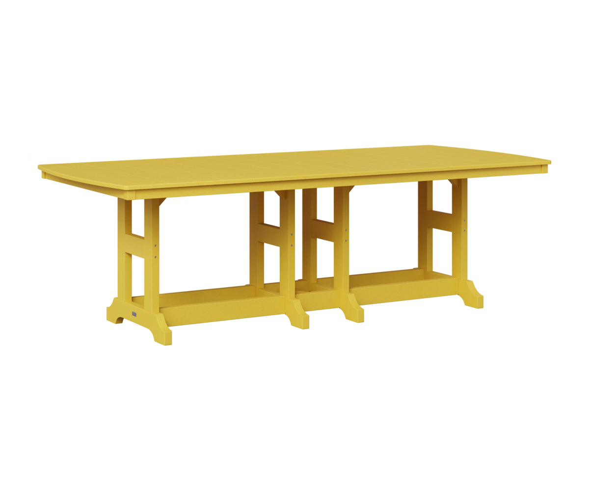 Berlin Gardens Garden Classic 44" x 96" Rectangular Table in Sunburst Yellow