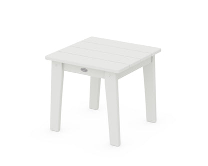POLYWOOD Lakeside End Table in Vintage White