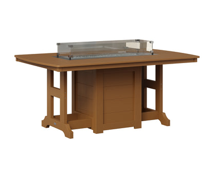 Berlin Gardens Garden Classic 44" x 72" Rectangular Fire Table in Cedar