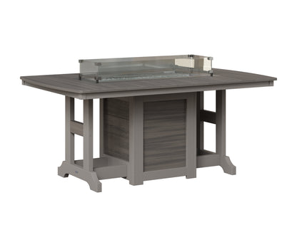 Berlin Gardens Garden Classic 44" x 72" Rectangular Fire Table, lifestyle photo 1