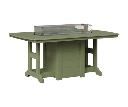 Berlin Gardens Garden Classic 44" x 72" Rectangular Fire Table in Sage