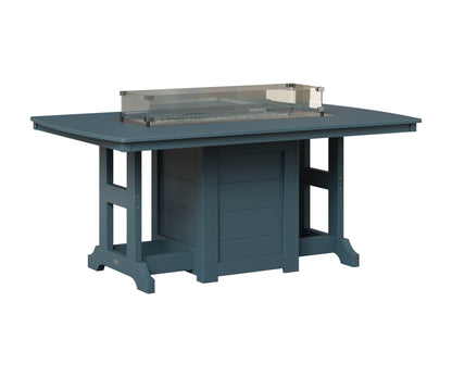Berlin Gardens Garden Classic 44" x 72" Rectangular Fire Table in Slate