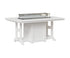 Berlin Gardens Garden Classic 44" x 72" Rectangular Fire Table in White