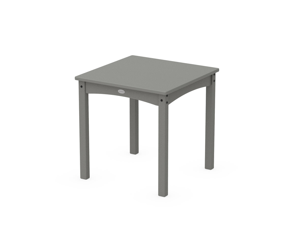 POLYWOOD Kids 24" Dining Table in Slate Grey