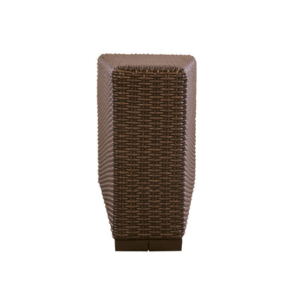 Lloyd Flanders Mesa Wedge Table, lifestyle photo 2