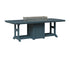 Berlin Gardens Garden Classic 44" x 96" Rectangular Fire Table in Slate