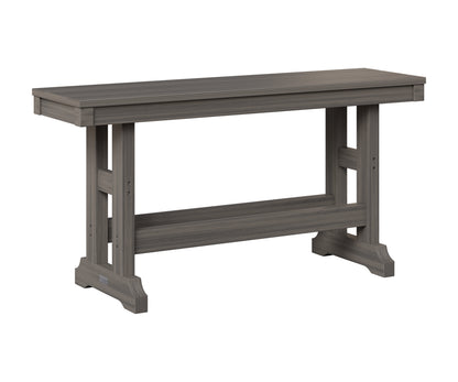 Berlin Gardens Garden Classic 44" Dining Bench in Coastal Gray