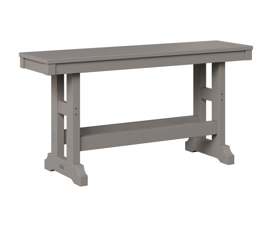 Berlin Gardens Garden Classic 44" Dining Bench in Light Gray