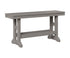 Berlin Gardens Garden Classic 44" Dining Bench in Light Gray