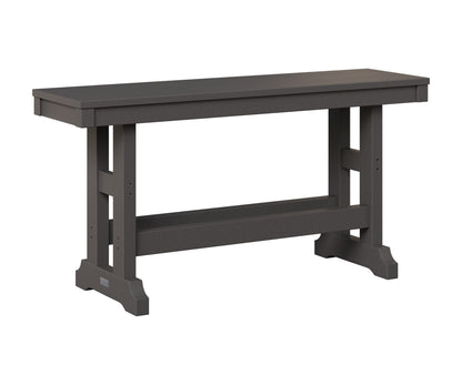 Berlin Gardens Garden Classic 44" Dining Bench in Smoke Gray