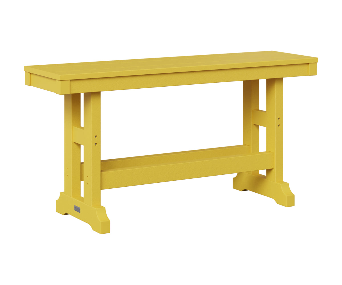 Berlin Gardens Garden Classic 44" Dining Bench in Sunburst Yellow