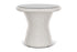Lloyd Flanders Lloyd Loom 24" Round End Table – 2x2 Weave in White
