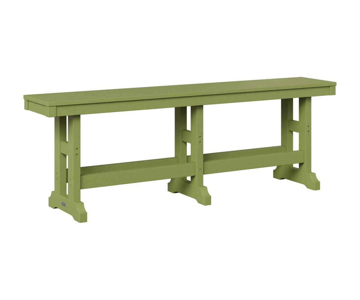 Berlin Gardens Garden Classic 66" Dining Bench in Kiwi Green