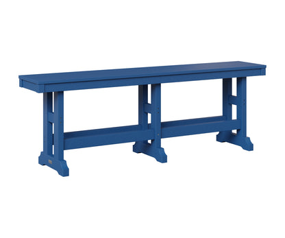 Berlin Gardens Garden Classic 66" Dining Bench in Pacific Blue