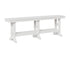 Berlin Gardens Garden Classic 66" Dining Bench in White
