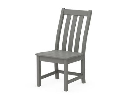 POLYWOOD Vineyard Dining Side Chair in Slate Grey