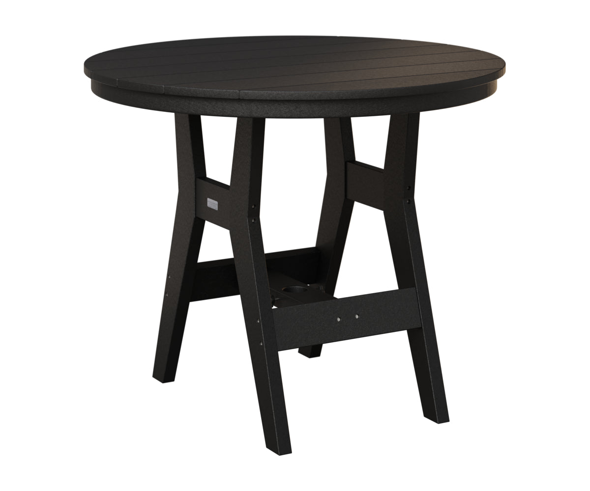 Berlin Gardens Harbor 38" Round Table in Black