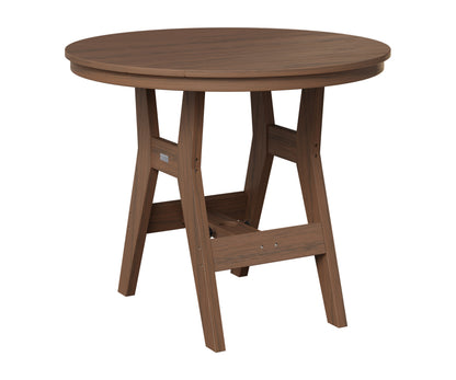 Berlin Gardens Harbor 38" Round Table in Brazilian Walnut